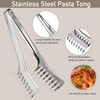 2 Pieces Spaghetti Spoon Large Pasta Server Utensil, 9.4 Inch
