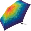 happy rain Ultra Mini Pocket Umbrella, Rainbow Pixel
