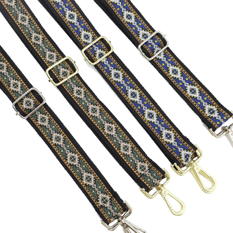 Crossbody Straps for Purses 1.2" Wide Shoulder Strap Adjustable Replacement,Retro