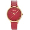 Engelsrufer ERWA-COLOUR-LRD1 Women's Watch Colour Analogue Quartz Gold Red, Strap.