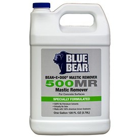 BLUE BEAR 500MR Mastic Remover For Concrete Gallon by BLUE BEAR