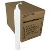 Long White Household Candles Unscented (Box of 48). Perfect for