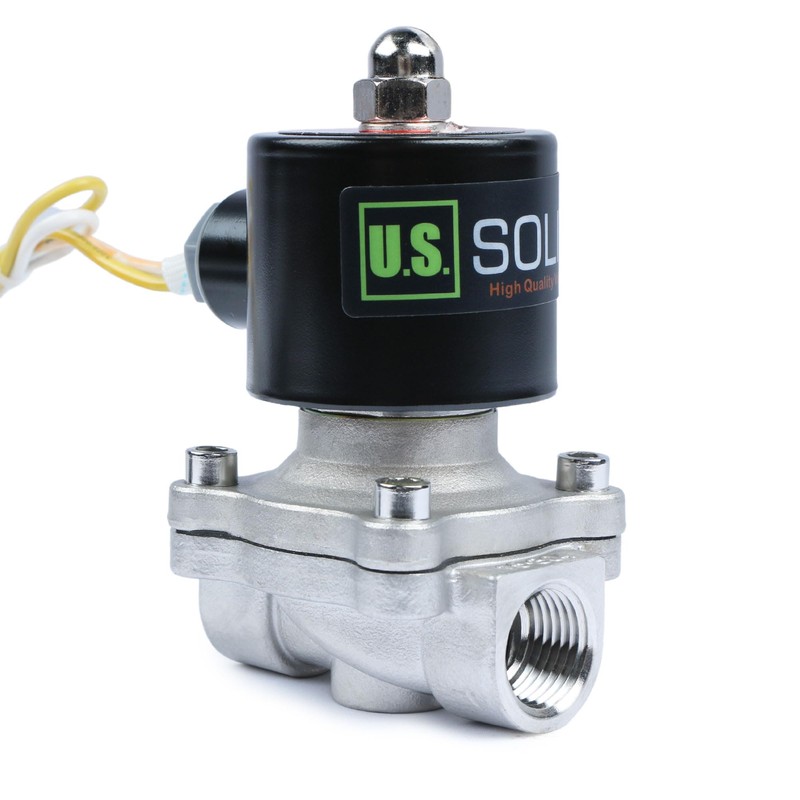 U.S. Solid Smart Solenoid Valve - 1/2 inch Wi-Fi APP-Controlled