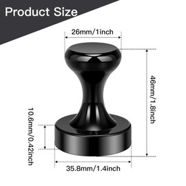 Wukong 36 x 40 mm Large Magnets Push Pins, Pack of 2 Noedym Magnets Extra Sark, Magnetic Holder, Strong Magnets, Black, Magnetic Hooks for Office, Kitchen and Whiteboard