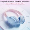 SLuB Wireless Headphones Over Ear, Foldable Bluetooth Headset, HD Stereo