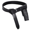 NIDHFG 1 Piece Black Belt, Knight Clothing Accessories, Pu Leather
