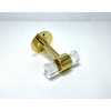 Morco Deco Brass Lucite Robe Hook Handmade Bathroom Kithcen Towel