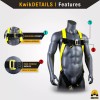 KwikSafety TORNADO 1D Ring Fall Protection Full Body Safety Harness