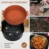 ZENSUKYE Air Fryer Silicona 9Pcs Kit, Silicona para Freidora de