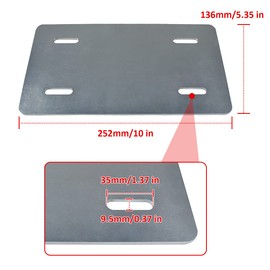 AKSGKGQ 212cc Engine Mount Plate Kit for Harbor Freight Predator Engine 212cc 6.5HP Go Kart