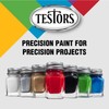 Testors 1146TT Enamel Paint, 0.25 Oz, Metallic Silver