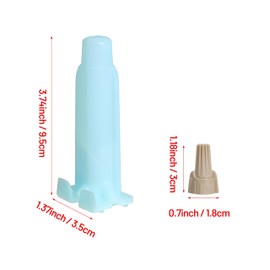 Waterproof Direct Bury Wire Cable Splice Kit, Wire Nut Connectors for Wire Break Repair for PetSafe for SportDog for Landscape Light, 18 to 10 AWG, Low and High Voltage - 600V Max (Pack of 2)