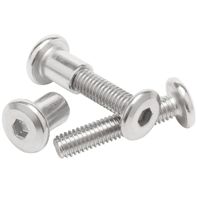 IKEA Billy Bookcase Connecting Hardware Screws, cSeao 12-Pack M6-1.0 x