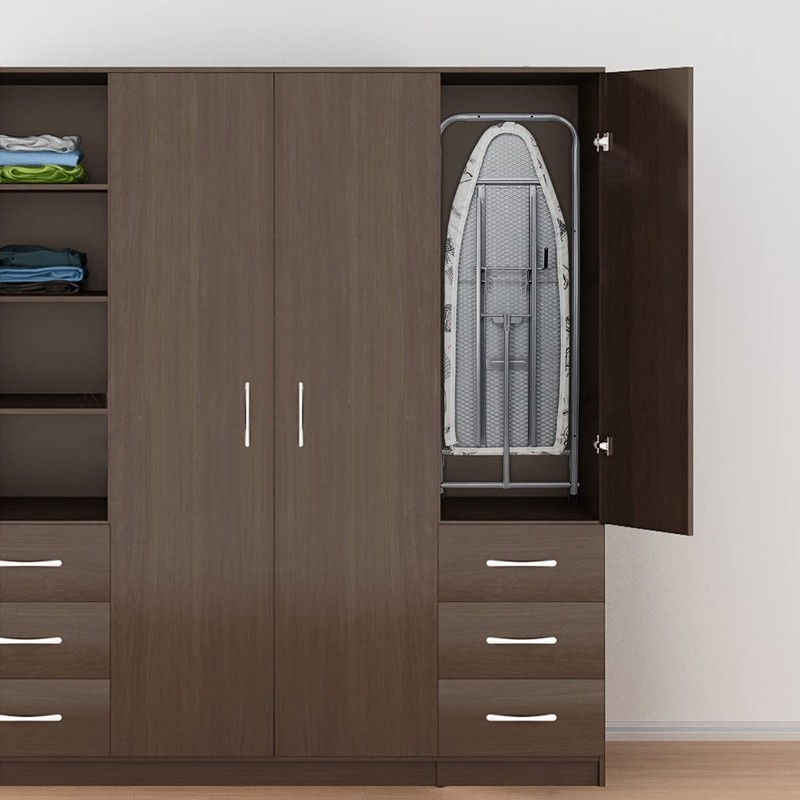 Duwee 14"x38" Wall Mounted and Door Mounted Ironing Board with