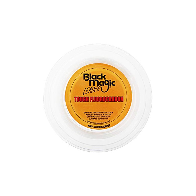 Black Magic Tough Fluorocarbon Leader 50lb 50m