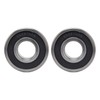 2Pcs Double Row Ball Bearing High Speed Operation Excellent Manufacture