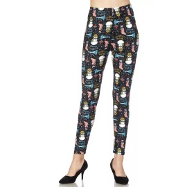 TC Collection PLUS SIZE Leggings TC/P278 Buttery Soft Always Brushed Christmas