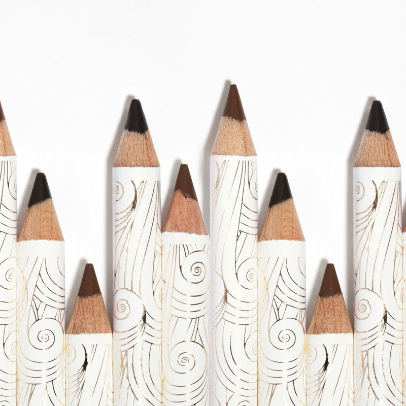 Pacifica Waterproof Eyeliner Pencil – Fringe Brown Liner Longwear, Smudge-Proof,