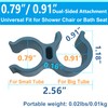 Aliseniors 2 Pack Shower Head Holder Attachment for Shower Chair,