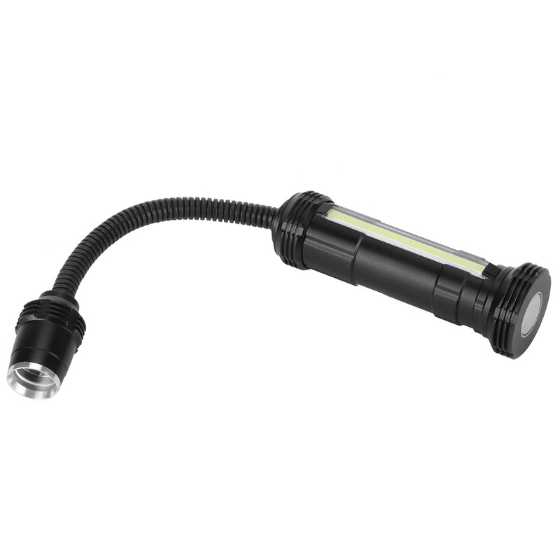 LED Zoom Machine Tool Working Light USB Charging Gooseneck Magnetic