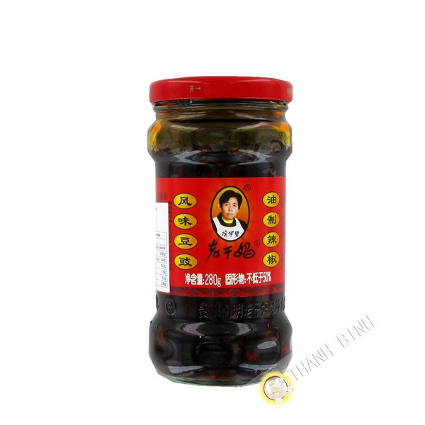 LGM Fermented Black Soybeans in Chilli Oil, 280 g