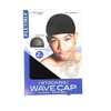 Stocking Wave Cap Fit All Head Sizes (Black and White)