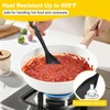 2 Pack Silicone Cooking Spoon, 13.1 In, Large Kitchen Spoons