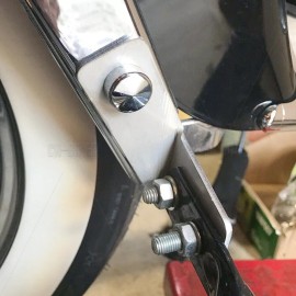 CB Saddlebag Rail Support Bracket Fender For Harley Touring FLT/FLHT 1985-2008