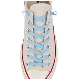 No Tie Elastic Shoe Laces-Elastic Shoelaces for Adults and Kids-Elastic No Tie Shoelaces, Number 009-baby Blue, X-Large