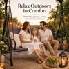 Replacement Swing Seat Cover for Patio Use – 600D Oxford