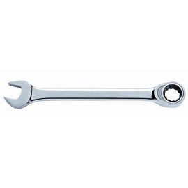 Blackhawk By Proto BW-1317M 12 Point Combination Non-Reversible Ratcheting Wrench, 17mm, Full Polish Finish, X-Large