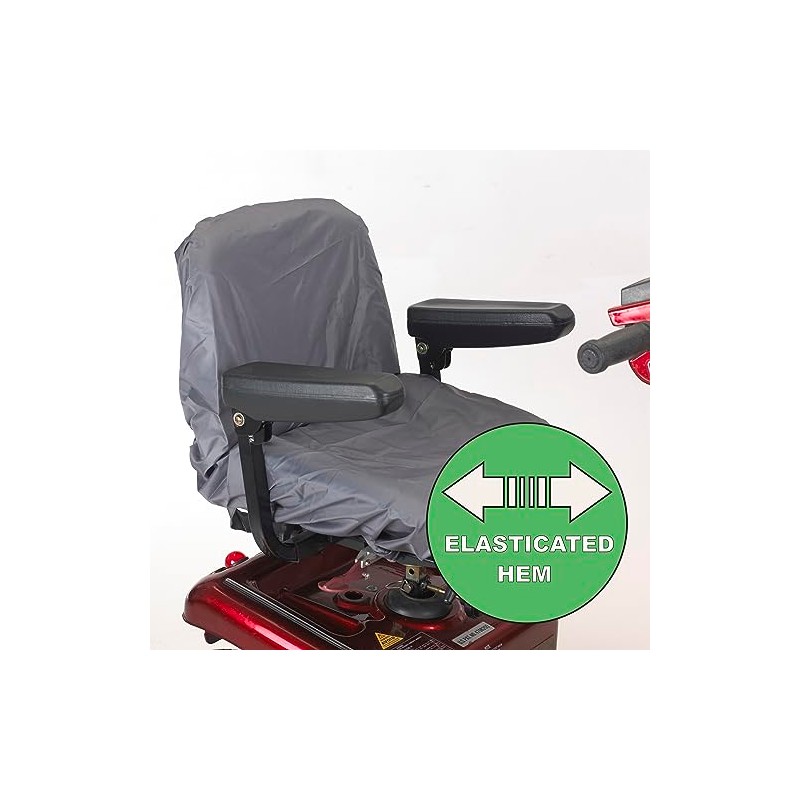 Ducksback Elasticated Waterproof Mobility Scooter/Wheelchair Seat Cover