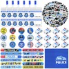 110Pcs Police Party Favors for Kids - Police Birthday Party