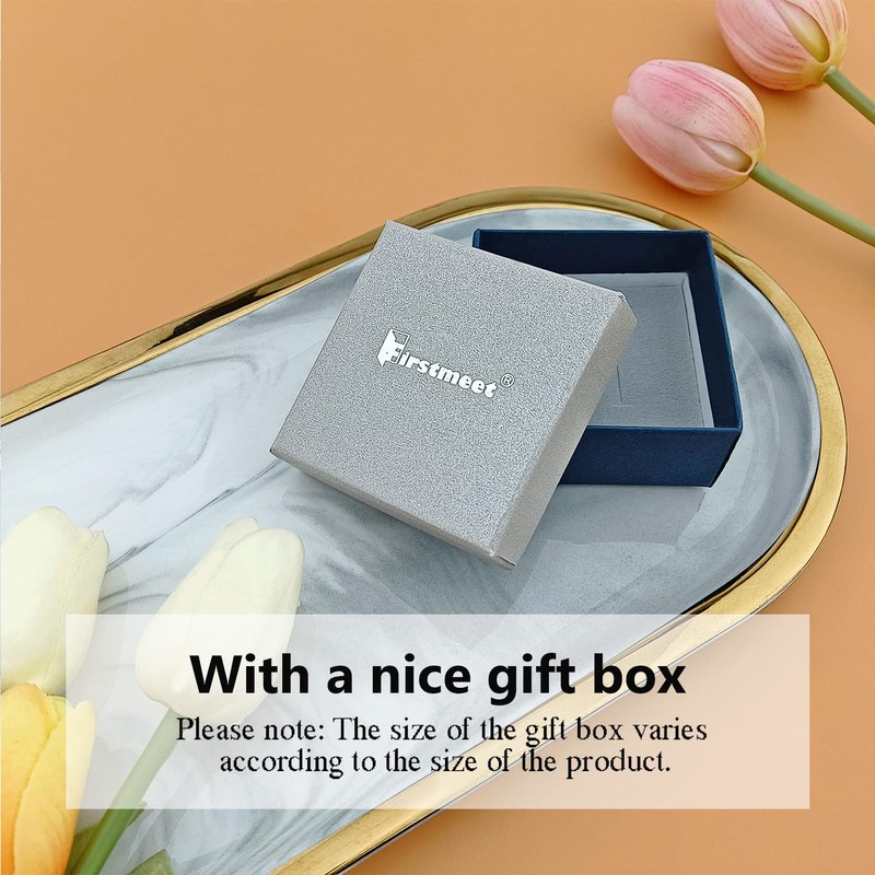 Firstmeet Handmade Multi-Layer Round Shell Wooden Beads Necklace with Earrings(XL-1101-Orange)