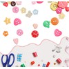 Tnstk Resin Buttons 2 and 4 Holes Assorted for Sewing