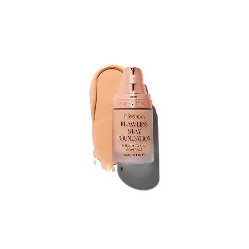 Base de maquillaje Beauty Creations Fawless stay foundation 55 larga