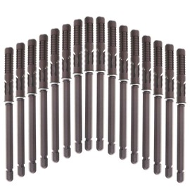 Cobenga Floating Shelf Brackets Heavy Duty Invisible Diameter 10x100mm Hidden Shelf Brackets Concealed Floating Shelf Brackets for Wall Shelves 16 Pack