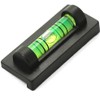 Black 1 x G6L2 Portable Magnetic Spirit Level Small Mini