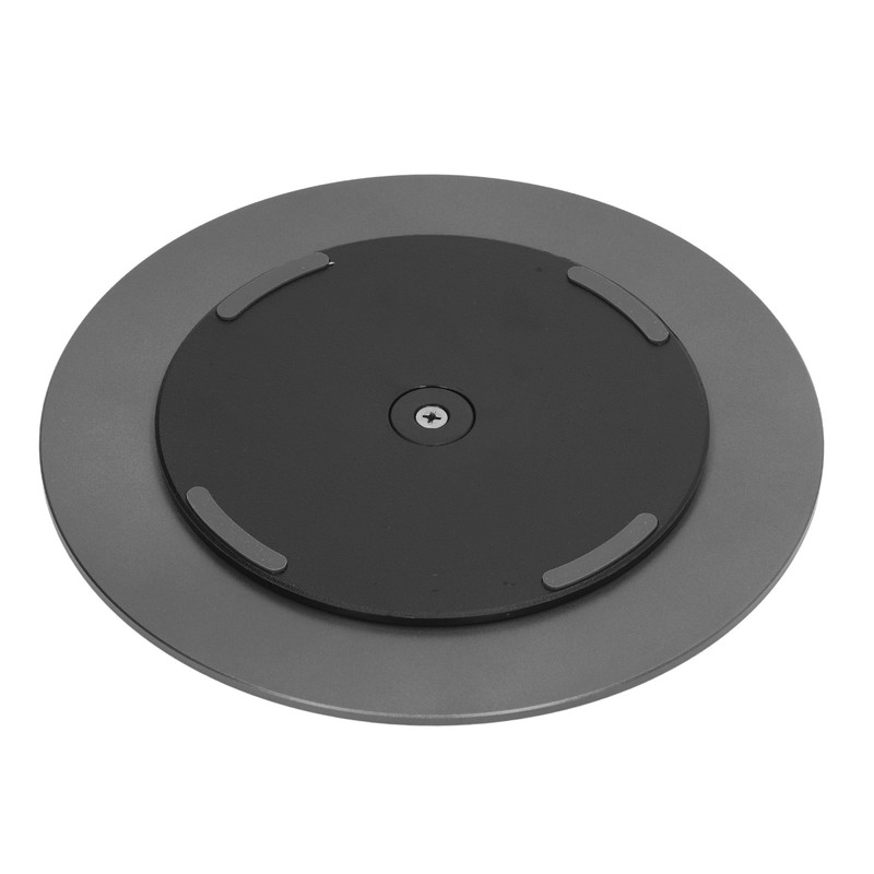 Swivel Monitor Stand Dark Gray Aluminum Alloy Turntable Design Monitor