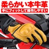 Daytona HBG-130 18920 Motorcycle Gloves, Genuine Leather, Cowhide Leather, Spring,