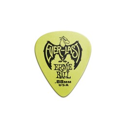 Ernie Ball .88 mm Green Everlast Picks 12-pack