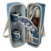 2 Person Insulated Deluxe Wine Cooler Bag with Accessories, Perfect