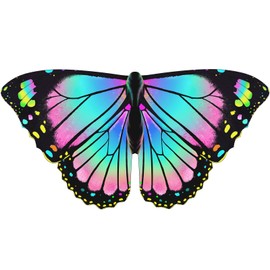 iROLEWIN Toddler-Kids Butterfly-Wings for Girls Butterfly-Costume Children Bug Dress-Up Wings as Play Toys Boys Party Favors