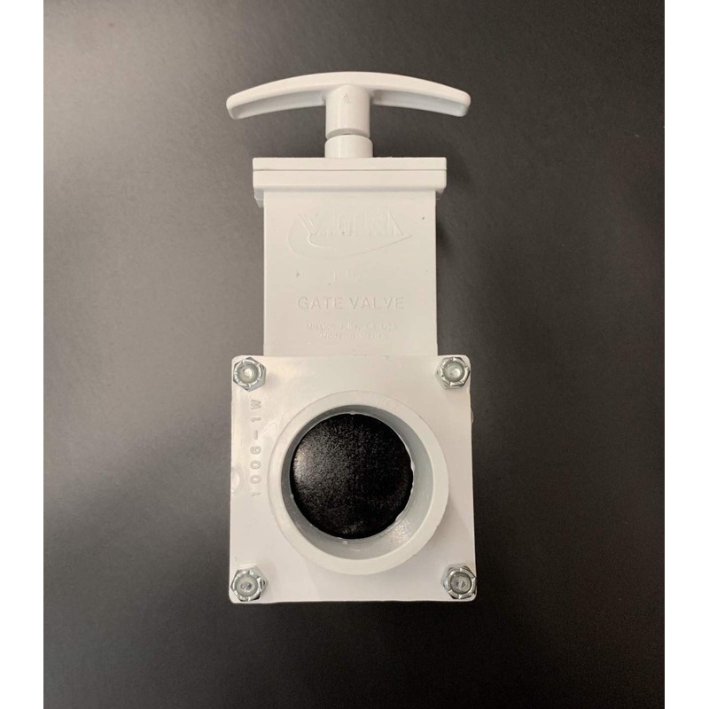 Valterra T1001APW Fresh Water Gate Valve, Drain Valve 1-1/2 Valve