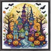 Design Works Crafts Inc. Spooky Village Counted Cross Stitch Kit