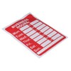 Risedot Open Signs Business Hours Sign, Waterproof and Sunscreen Stickers,