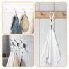 6-Pack Hanging Towel Cinch Clip, Metal Clamping Towel Clips, Bath