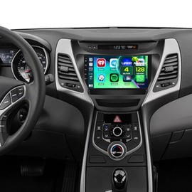 Fuluku 4+128GB Android 15 Car Stereo for Hyundai Elantra 2014-2016 Wireless Carplay Android Auto, 9 Inch Incell Touch Screen Car Stereo with GPS, Backup Camera, Bluetooth, FM/RDS, EQ, WiFi, SWC