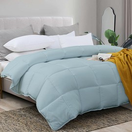 L LOVSOUL L Down Alternative Comforter Lblue