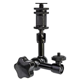 Bresser F000569 Photo Studio Magic Arm with Hot Shoe Mount Camera Connector for Light Stand